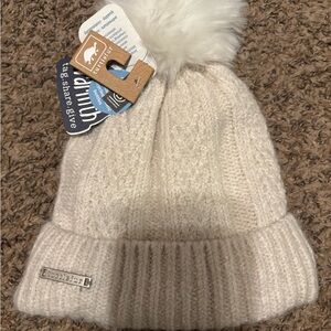 Cozy Cream Pom-Pom Beanie